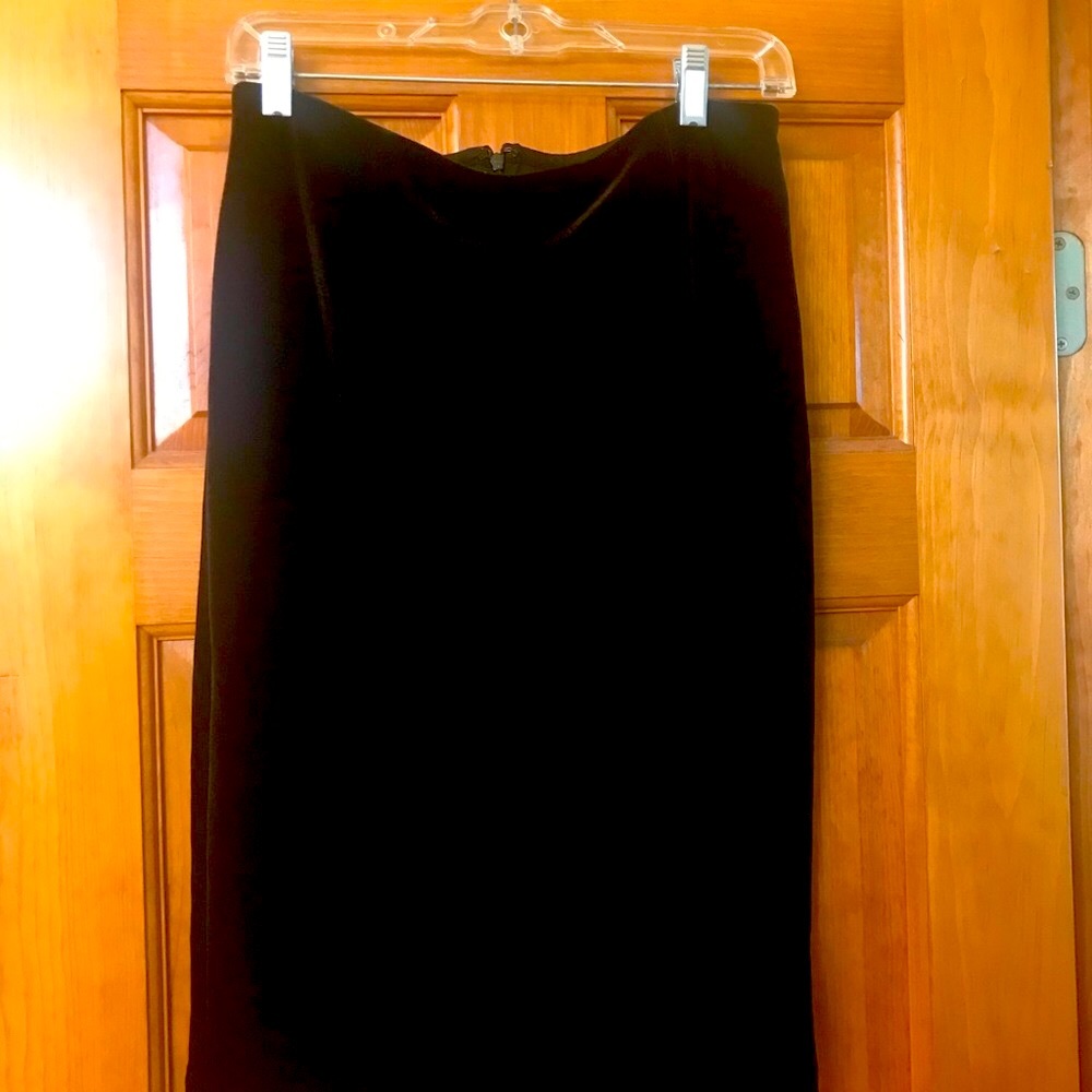 NWT WHBM Velour midi pencil skirt - Picture 4 of 7